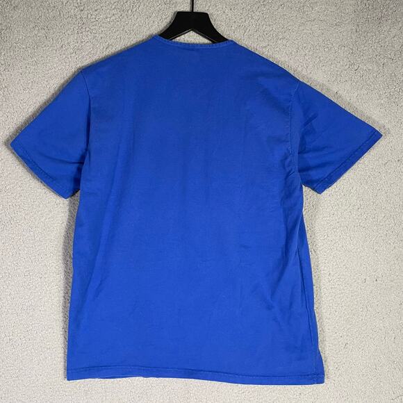 Men's Polar Pilsen Graphic T-Shirt Blue‎ Short Sleeve Casual Vintage XL - Picture 6 of 6